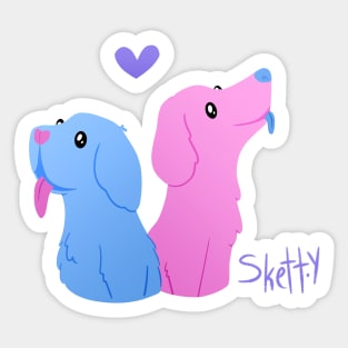 Puppy Love Sticker